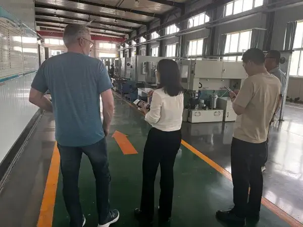 2024 German Customer Visit to Precision Workshop