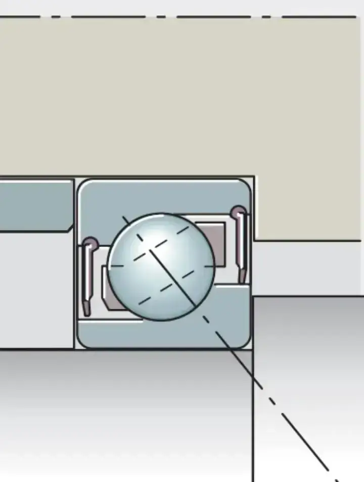 Angular contact ball bearings