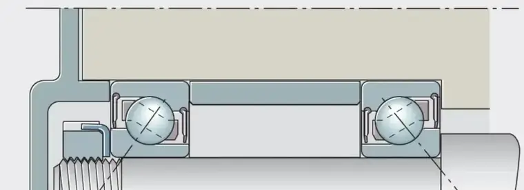 Angular contact ball bearings